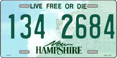 NH license plate 1342684