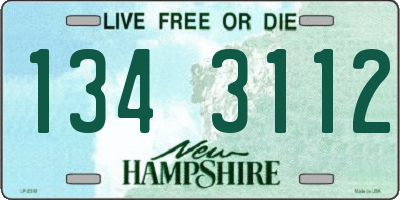 NH license plate 1343112