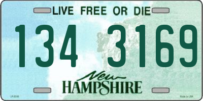 NH license plate 1343169