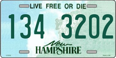 NH license plate 1343202