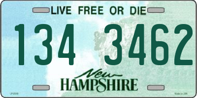 NH license plate 1343462