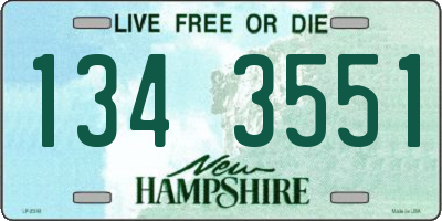 NH license plate 1343551