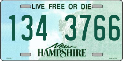 NH license plate 1343766