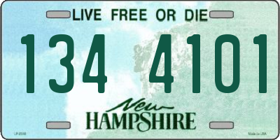 NH license plate 1344101