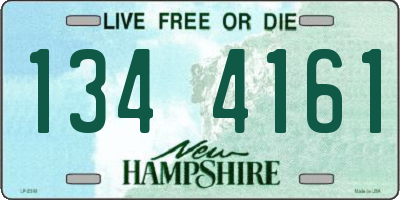 NH license plate 1344161