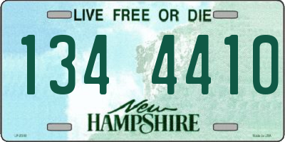 NH license plate 1344410