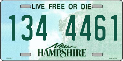 NH license plate 1344461
