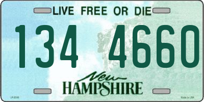 NH license plate 1344660