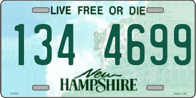 NH license plate 1344699