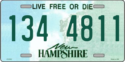 NH license plate 1344811