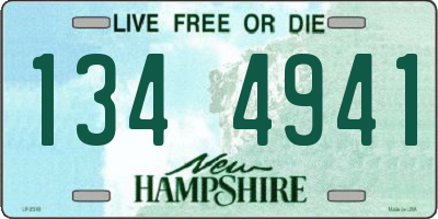 NH license plate 1344941