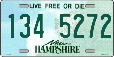 NH license plate 1345272