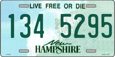 NH license plate 1345295