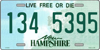 NH license plate 1345395