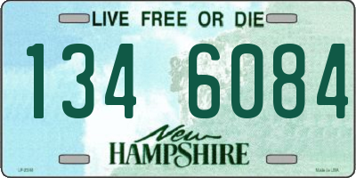 NH license plate 1346084
