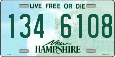 NH license plate 1346108