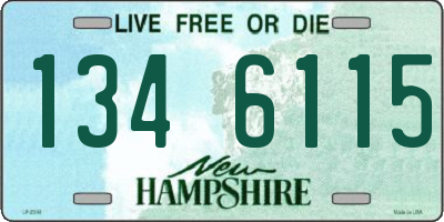 NH license plate 1346115