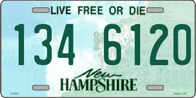 NH license plate 1346120