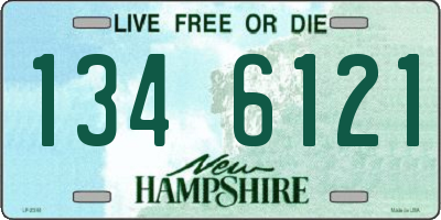 NH license plate 1346121