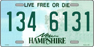 NH license plate 1346131