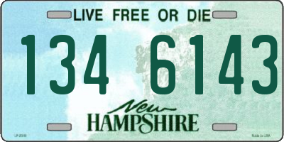 NH license plate 1346143