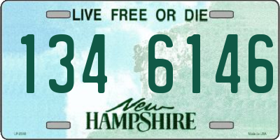 NH license plate 1346146