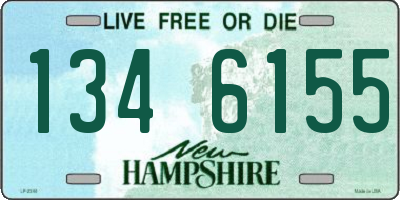 NH license plate 1346155
