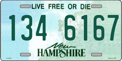 NH license plate 1346167