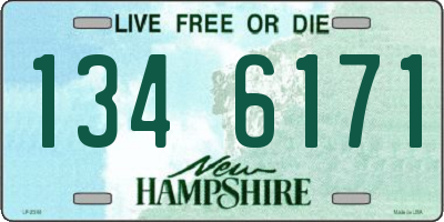 NH license plate 1346171