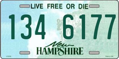 NH license plate 1346177