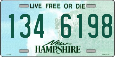 NH license plate 1346198