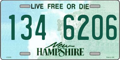 NH license plate 1346206