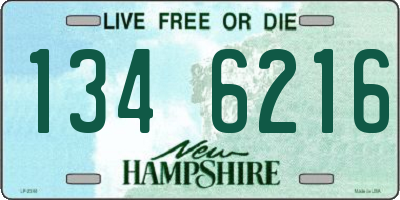 NH license plate 1346216