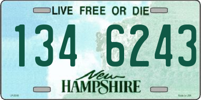 NH license plate 1346243