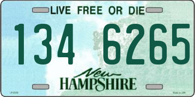 NH license plate 1346265