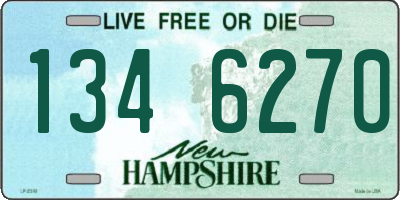 NH license plate 1346270