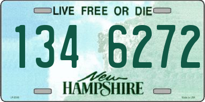 NH license plate 1346272
