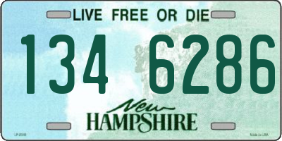 NH license plate 1346286