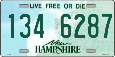 NH license plate 1346287