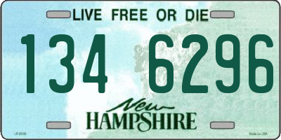 NH license plate 1346296