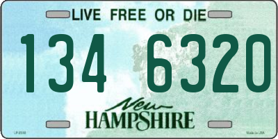 NH license plate 1346320