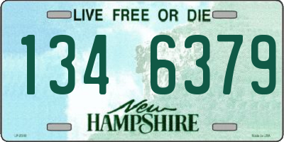 NH license plate 1346379