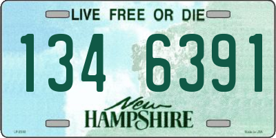 NH license plate 1346391