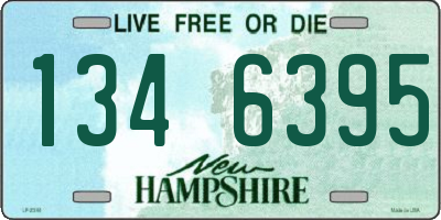 NH license plate 1346395