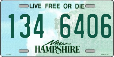 NH license plate 1346406