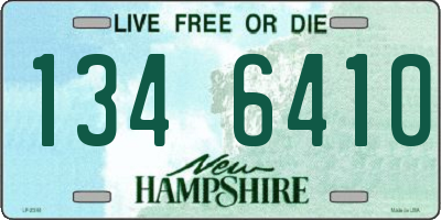 NH license plate 1346410