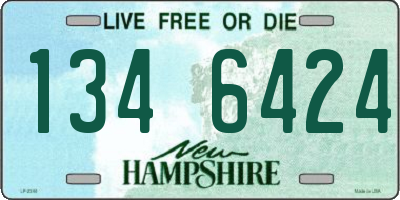 NH license plate 1346424