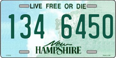 NH license plate 1346450