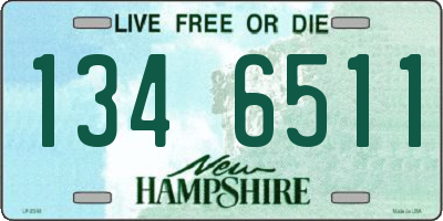 NH license plate 1346511