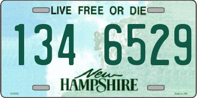 NH license plate 1346529